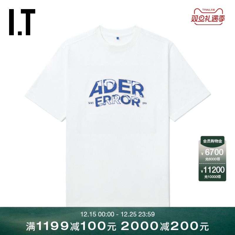 ITADERerror宽松短袖T恤