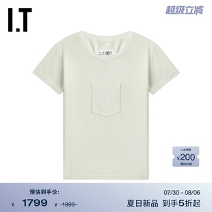 T恤新款 Margiela女装 短袖 内搭219508AO 简约基础款 MM6 Maison