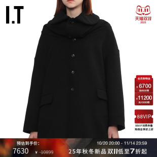 CDG GARCONS女装 COMME GARCONS 堆领夹克长外套 DES