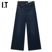 rag 九分裤 宽松露踝牛仔裤 简约时尚 bone女装 新款 AS2914XO