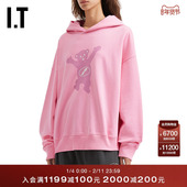 727UPKXQ 潮流活力廓形连帽衫 We11Done女装 宽松连帽卫衣新款