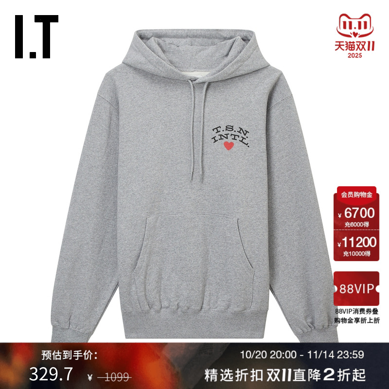 ITTHISISNEVERTHAT休闲连帽卫衣