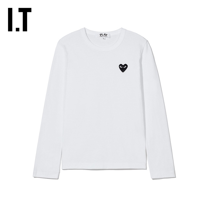 IT CDG PLAY COMME des GARCONS川久保玲女装长袖T恤爱心内搭-封面