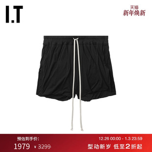 合身短裤 Owens女装 新款 简约基础款 0387BHXM 纯色休闲裤 Rick