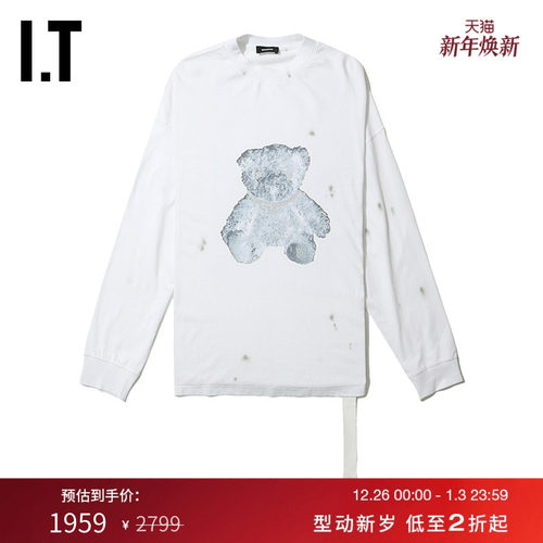 ITWe11Done女装圆领长袖T恤