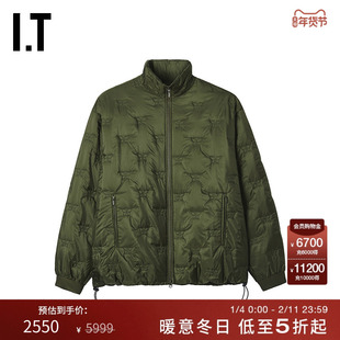 IT NEEDLES男装立领拉链夹克新款潮流型男绗缝棉服外套RW1775MP