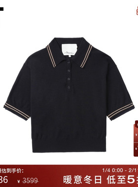 IT 3.1 Phillip Lim女装收腰短袖polo衫新款时尚活力上衣704682XP