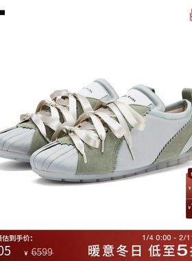 IT Simone Rocha女款多鞋带运动鞋新款拼接休闲鞋平底鞋BPT414XP