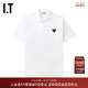 CDG polo衫 PLAY des 纯色短袖 COMME GARCONS川久保玲情侣款