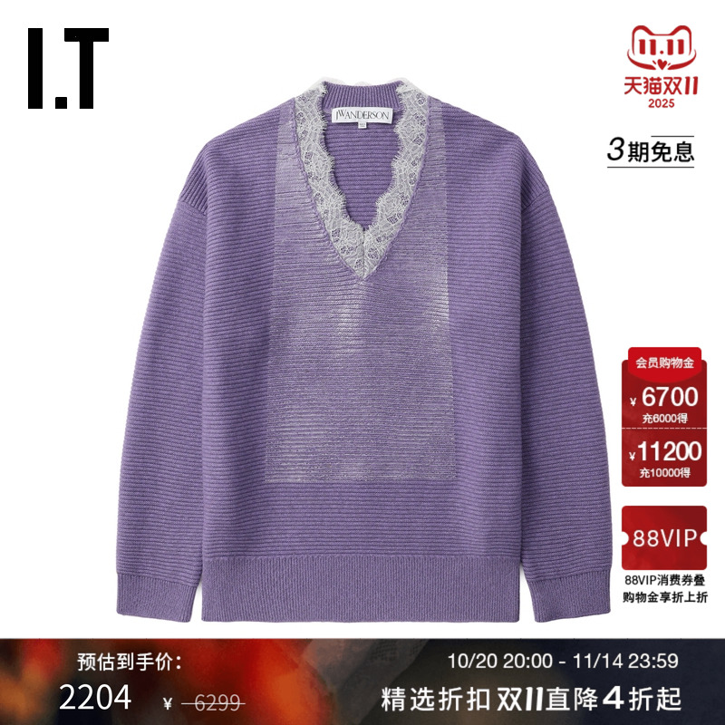 ITJWAnderson宽松V领针织衫