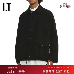 毛呢夹克新款 WATANABE男装 简约有型翻领呢子外套PJ012MP JUNYA