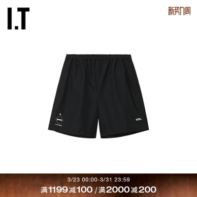 ITF.C.REALBRISTOL松紧腰短裤