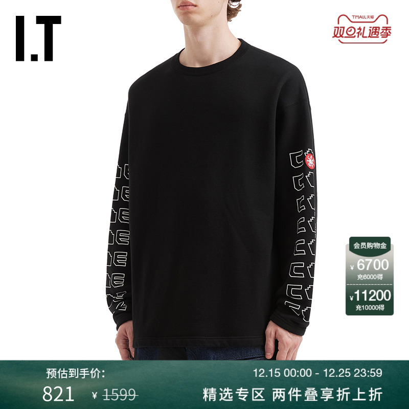 ITC.E宽松圆领卫衣简约潮流