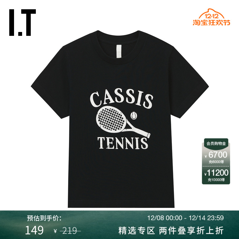 ITWITTHLOVE圆领短袖T恤