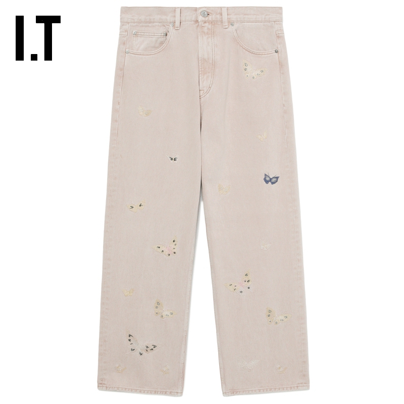 ITOURLEGACY宽松牛仔长裤