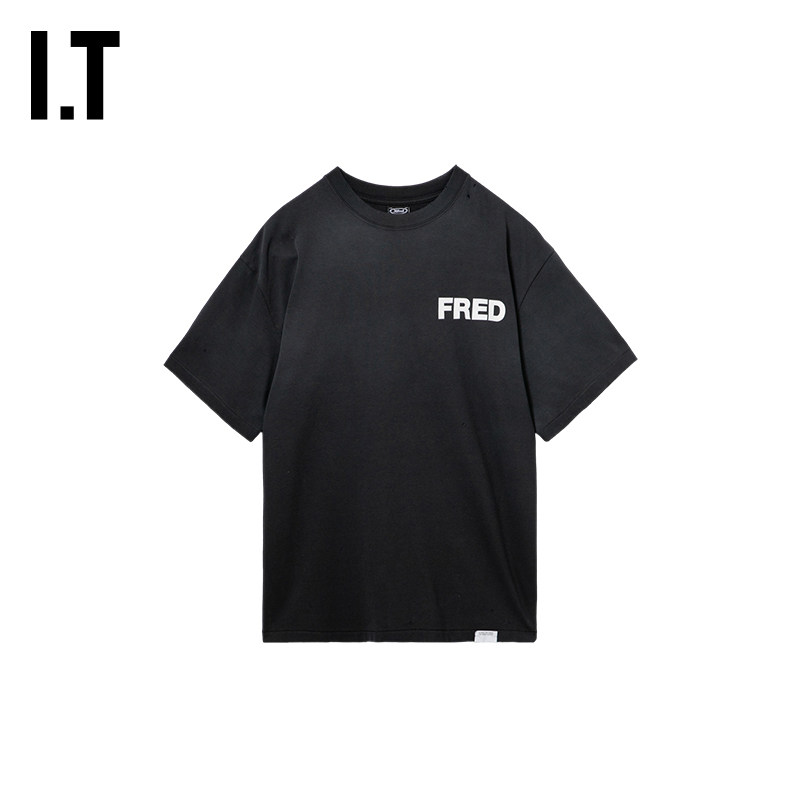 ITALFRED宽松短袖T恤简约休闲图片