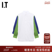 des CDG 解构感假袖 COMME SHIRT男装 衬衫 GARCONS 子拼接长袖