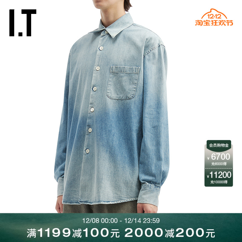 ITOURLEGACY长袖牛仔衬衫