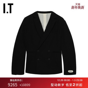 夹克新款 翻领西装 复古质感双排扣西服外套611541 JACQUEMUS男装