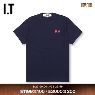 GARÇONS PLAY女装 短袖 新品 des T恤2019秋季 爱心225X8 COMME