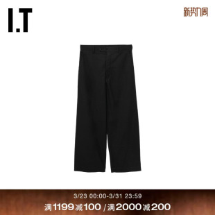 des GARCONS 宽松休闲裤 CDG 长裤 COMME 纯色阔腿裤 HOMME男装