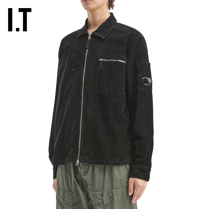 ITC.P.COMPANY翻领拉链衬衫