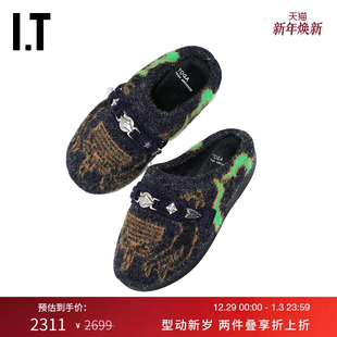 TOGA 潮流酷感毛毛拖鞋 ARCHIVES男款 新款 2AJ601MP 包头穆勒鞋