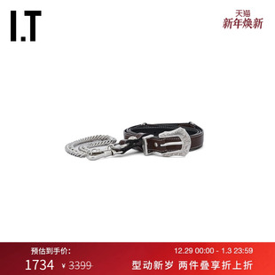 可调节皮带腰带新款 ARCHIVES女款 复古质感配搭小物921BRP TOGA