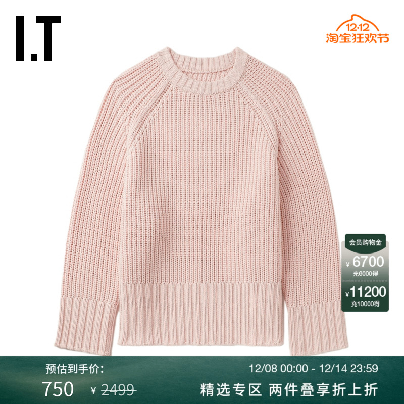 ITLOWCLASSIC宽松圆领针织衫