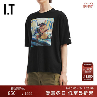 IT UNDERCOVER高桥盾男装短袖T恤新款时尚潮流圆领半袖E48131MP