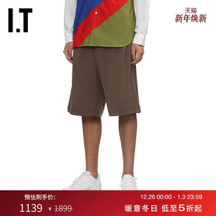 des GARCONS 宽松休闲裤 CDG 纯色短裤 COMME DEUX男装 HOMME