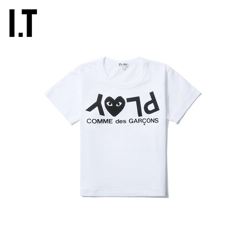 IT CDG PLAY COMME des GARÇONS川久保玲童装短袖T恤可爱logo印 - 封面