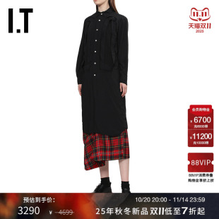 des GARCONS女装 时尚 CDG 日系 裙新款 COMME 连衣裙衬衫 中长款