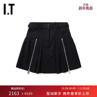 3.1 时尚 Phillip 半身裙短裙新款 甜酷褶裥A字裙361712 Lim女装