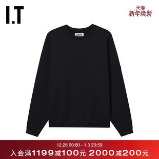 几何图案装 简约个性 纯色圆领卫衣新款 饰上衣28CS12MP C.E男装