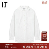 CDG 衬衫 COMME GARCONS 娃娃领长袖 DES GARCONS女装