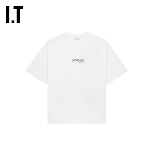 饰短袖 OFF 双箭头装 新款 T恤 WHITE™情侣装