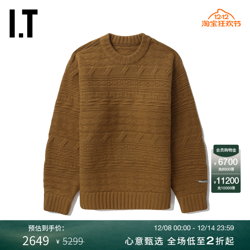 ITADERerror圆领针织衫