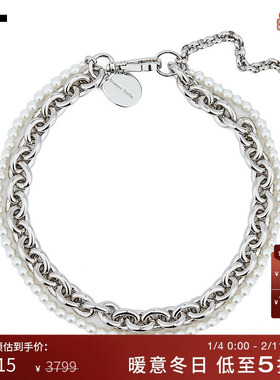 ITSimoneRocha双链条项链