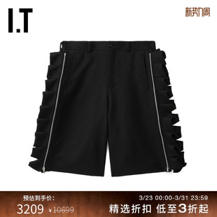 des GARCONS 五分裤 CDG 木耳边饰短裤 COMME PLUS男装 HOMME