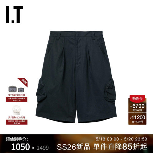 ITSANSANGEAR工装裤短裤