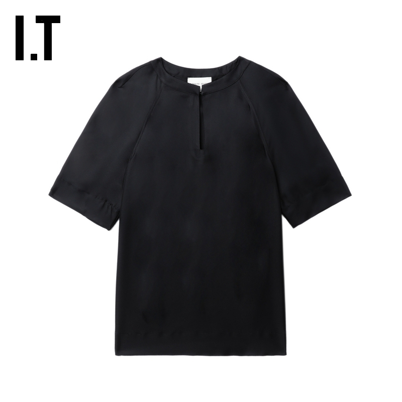 ITLouLouStudio宽松短袖上衣