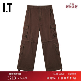 长裤 新款 潮流简约工装 直筒裤 休闲裤 裤 11P006MP ERL男装