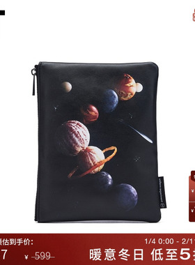 IT uniform experiment男款钱包新款个性时尚PU皮拉链包250090MP