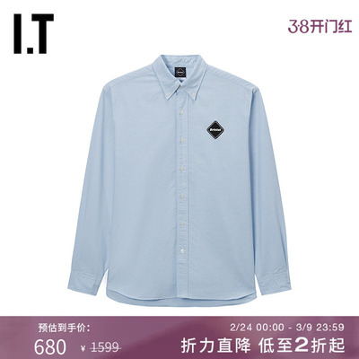 ITF.C.REALBRISTOL纯色衬衫