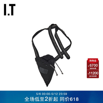 ITKIKOKOSTADINOV系带斜挎包