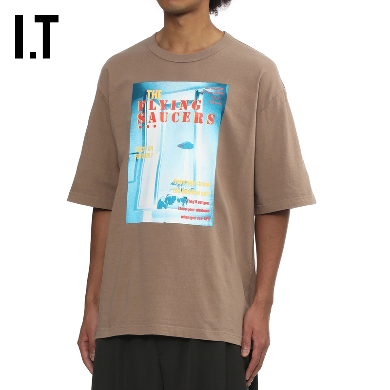 ITkolor宽松短袖T恤个性潮流