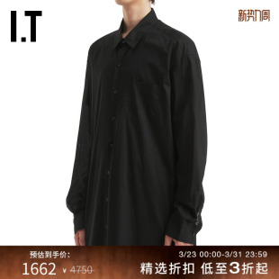 Ann 中长款 Demeulemeester男装 新款 纯色衬衣321099MP 宽松衬衫