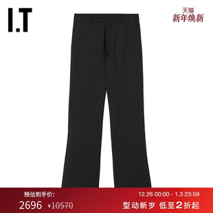 长裤 微喇西裤 新品 时尚 0WOBLML 有型宽松纯色休闲裤 AMIRI男装