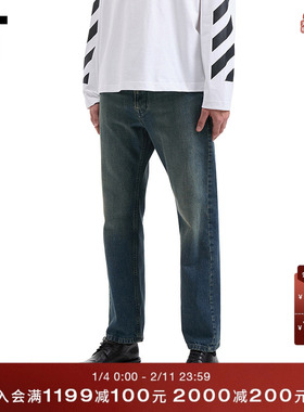 IT JIL SANDER男装合身牛仔长裤新款青春时尚小直筒裤92J466MQ